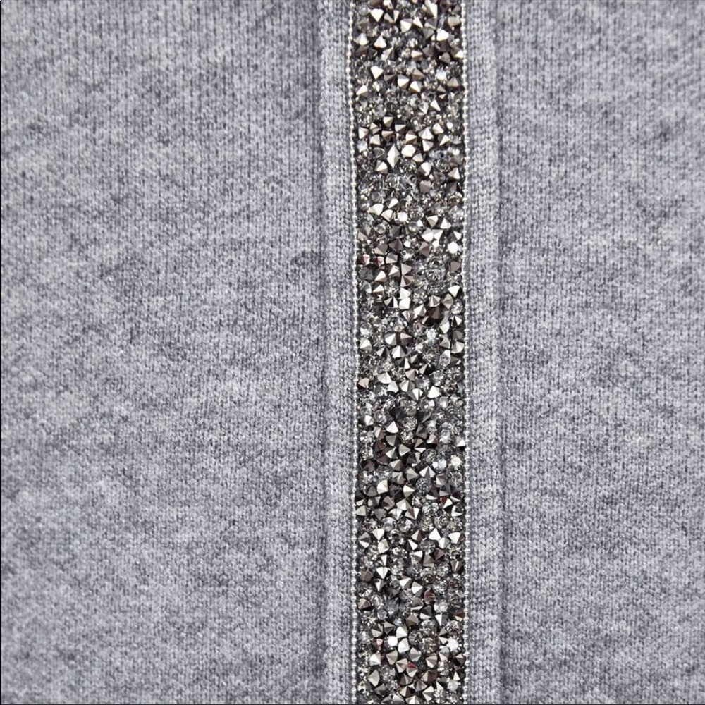*NEW Zara Gray Knit Hoodie Top - Picture 4 of 8